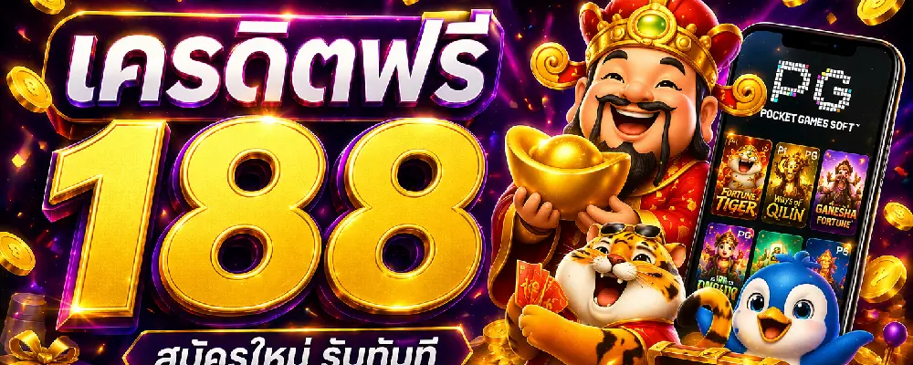 เครดิตฟรี 188